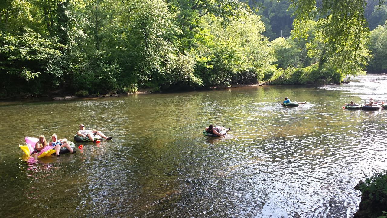 Two Rivers Lodge Bryson City Eksteriør bilde